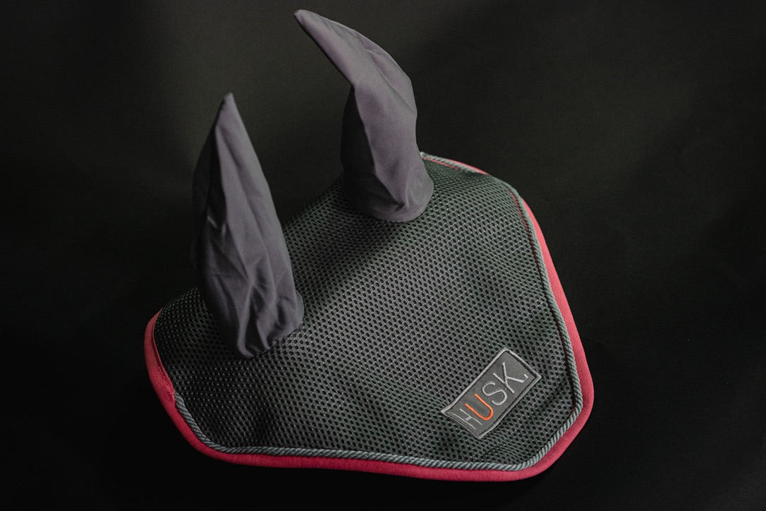 Grey and Pink 3D Acoustic Ear Protector