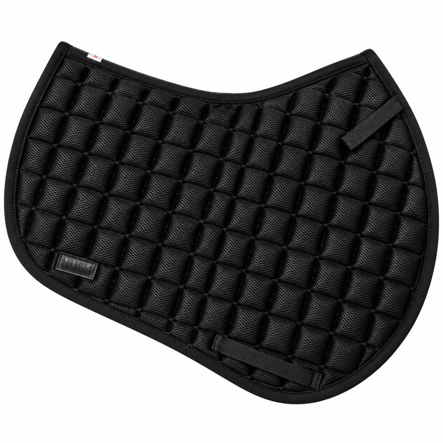 Obsidian Black Slimline Air Pony Pad - Breathable Saddle Pad