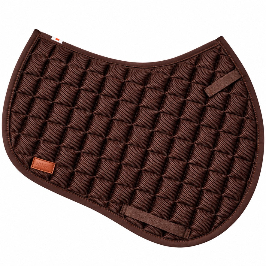 Mahogany Brown Slimline Air Jump Pad - Breathable Saddle Pad