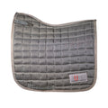 Grey Basic Air Dressage Pad - Breathable Saddle Pad