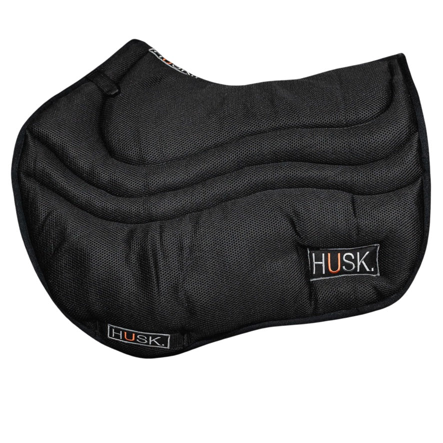 Black Basic Comfort Air Saddle Pad