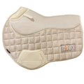 White Pro Comfort Air Saddle Pad - Breathable Saddle Pad