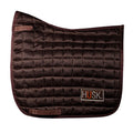 Chocolate Brown Basic Air Dressage Pad - Breathable Saddle Pad