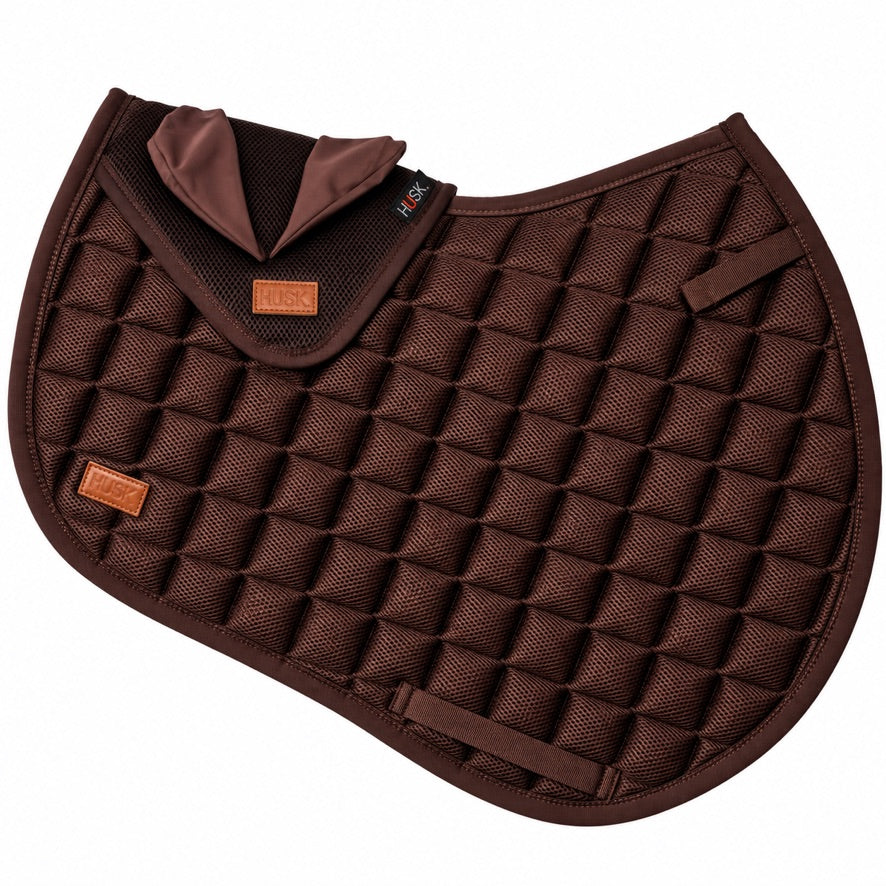 Mahogany Brown Slimline Air Jump Pad and Acoustic Ears Bundle