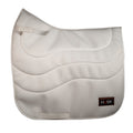 White Wellness Pro Air Dressage Pad - Breathable Saddle Pad