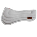 White Wellness Pro Air Half Pad - Breathable Saddle Pad